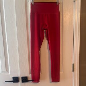 ALO Yoga Red Leggings